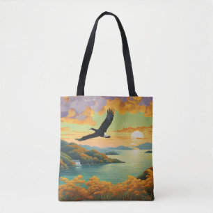 Flying Home Tote Bag