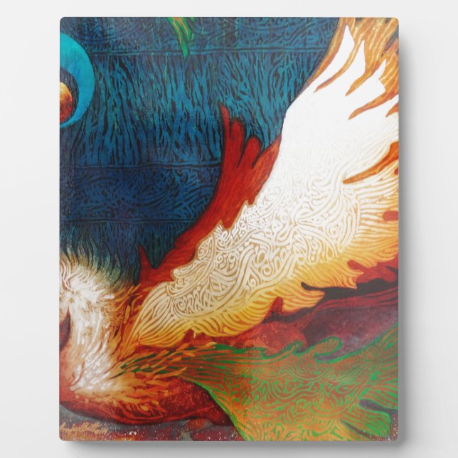 Flying Horse 2 Plaque (Front)