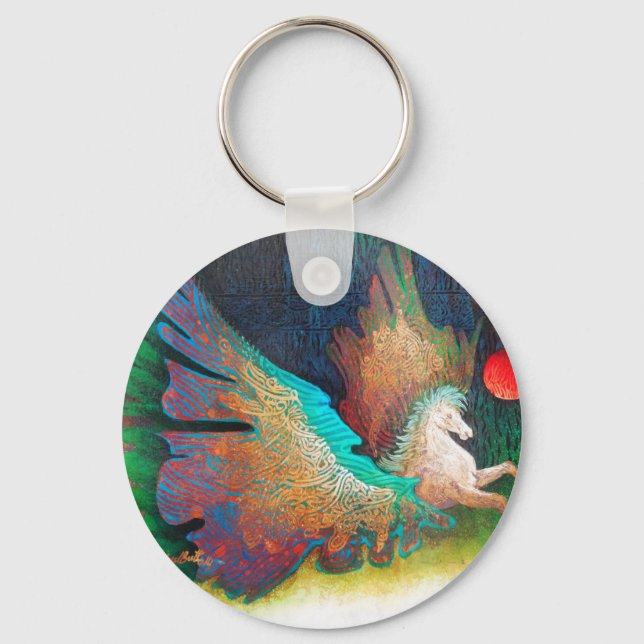 Flying Horse Key Ring (Front)