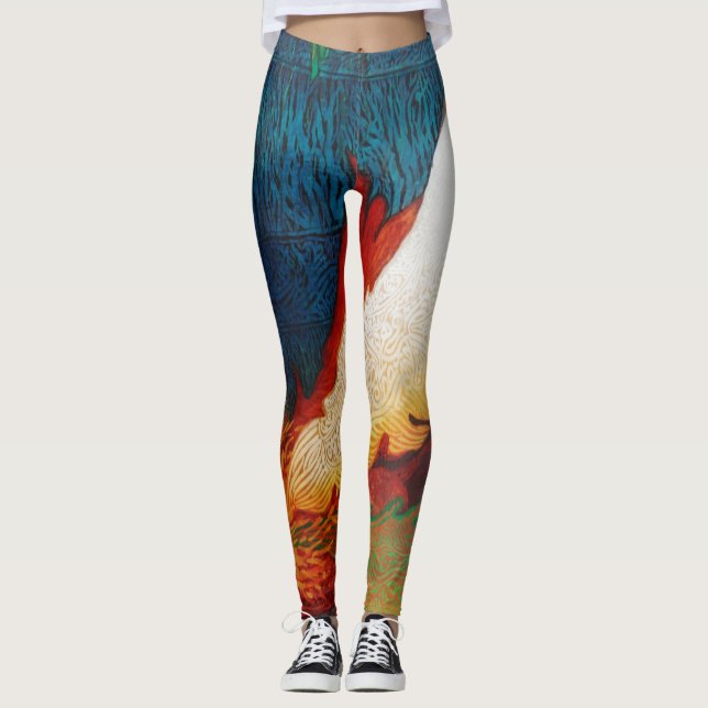 Flying Horse Leggings (Front)