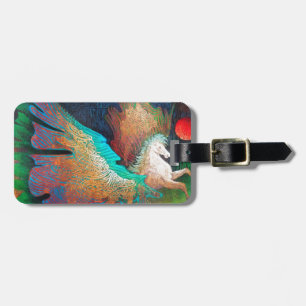 Flying Horse Luggage Tag