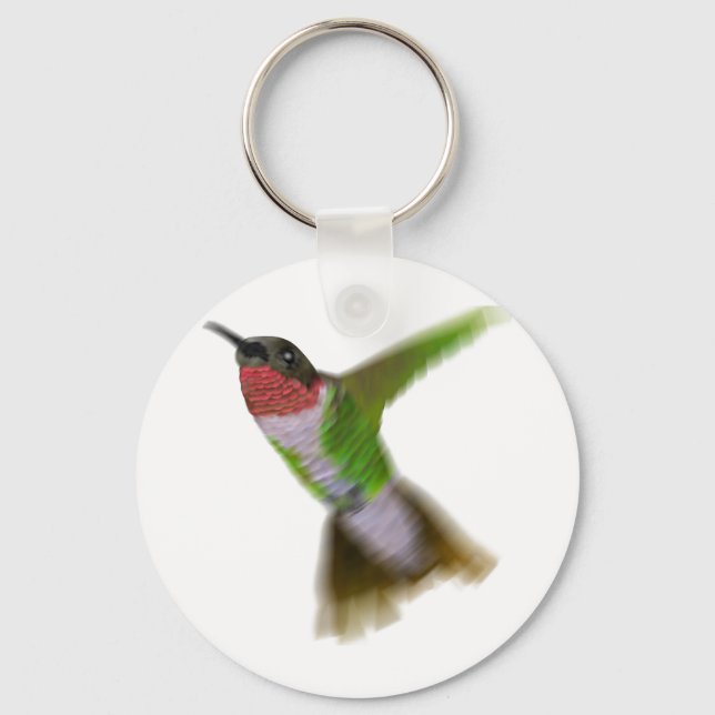 Flying Hummingbird Key Ring (Front)