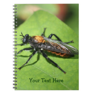 Flying Insect Nature Spiral Notebook