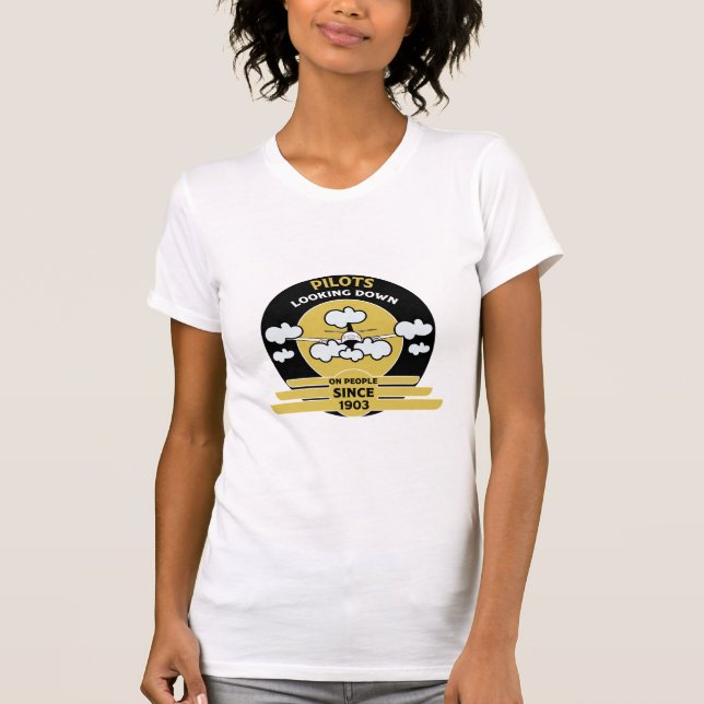 Flying Instructor | Flying School | Graduate | Pro T-Shirt (Front)