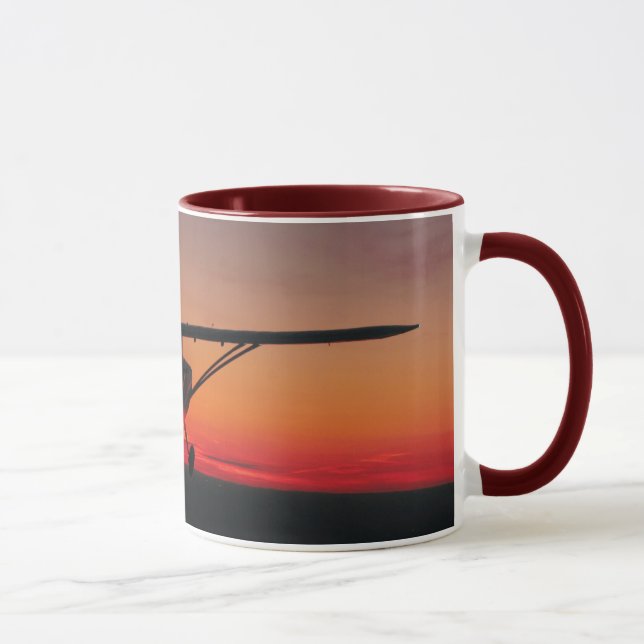 Flying into the sunset mug (Right)