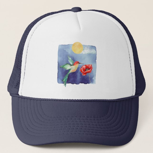 Flying Jewel Trucker Hat (Front)
