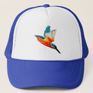 Flying Kingfisher Trucker Hat