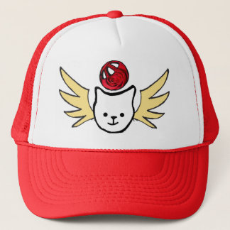 flying kittens trucker hat