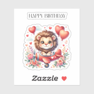 Flying Lion Birthday