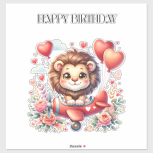 Flying Lion Birthday
