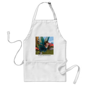 Flying Little Fairy Butterfly Standard Apron