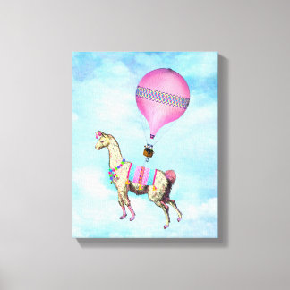 Flying Llama Canvas