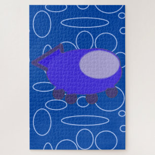 Flying Loops Jigsaw Puzzle