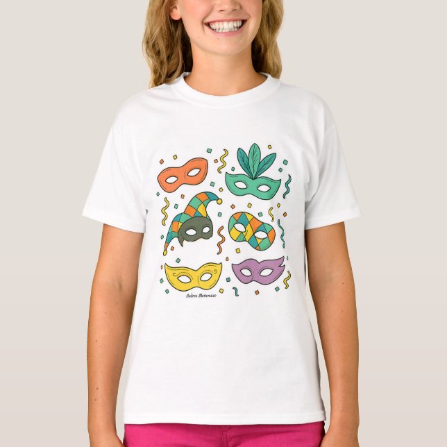 Flying Masks T-Shirt (Front)