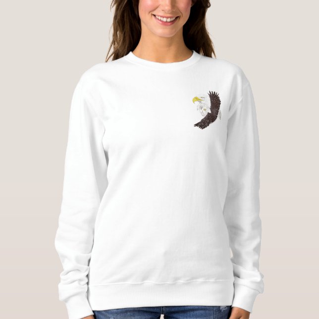 flying midnight girl sweatshirt (Front)