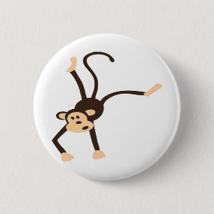 Flying Monkey 6 Cm Round Badge