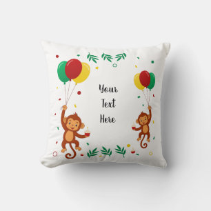 Flying Monkey Balloon Cushion