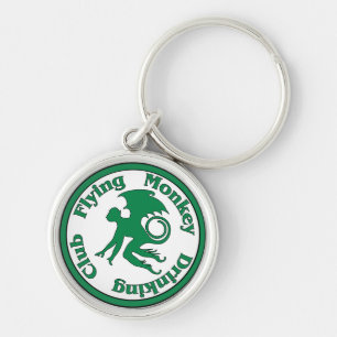 Flying Monkey Drinking Club Key Ring