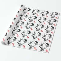 Flying Monkey! Tin Man Wizard of Oz Wrapping paper