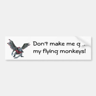 Flying Monkeys Bumper Sticker