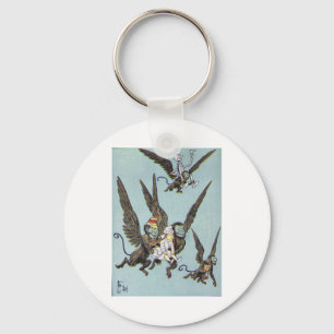 Flying Monkeys Colour Key Ring