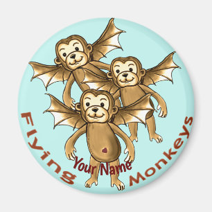 Flying Monkeys Magnet