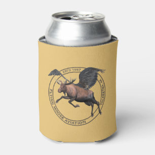 Flying Moose Aviation Can Cooler
