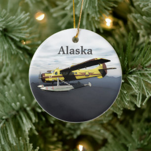 Flying Moose Aviation de Havilland DH3-C Otter Ceramic Tree Decoration