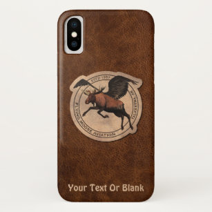 Flying Moose Aviation Patch Case-Mate iPhone Case
