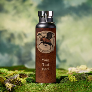 Flying Moose Aviation Patch Case-Mate iPhone Case Water Bottle