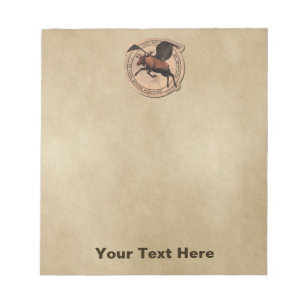 Flying Moose Aviation Patch Notepad