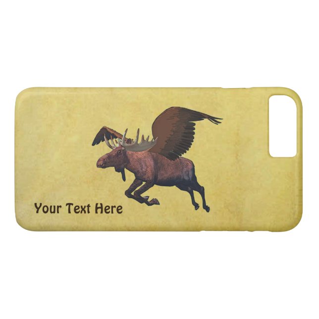 Flying Moose Case-Mate iPhone Case (Back (Horizontal))
