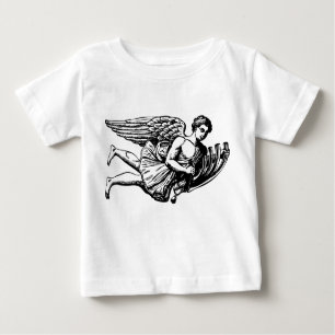 Flying Musical Angel Baby T-Shirt