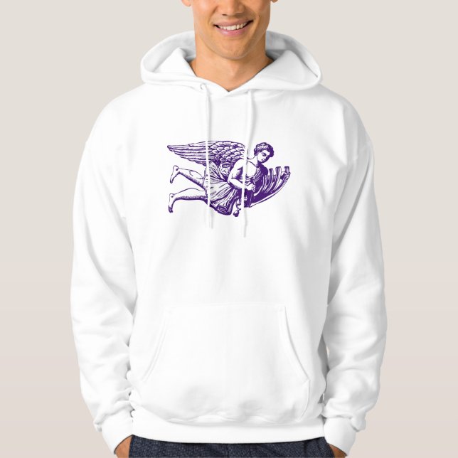 Flying Musical Angel Hoodie (Front)
