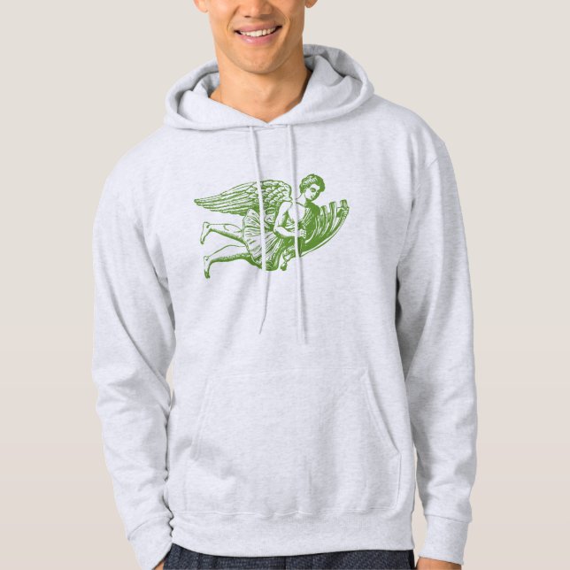 Flying Musical Angel Hoodie (Front)