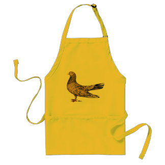 Flying Oriental Roller: Almond Standard Apron