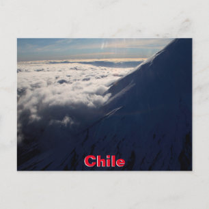 Flying over Osorno Volcano, Chile Postcard
