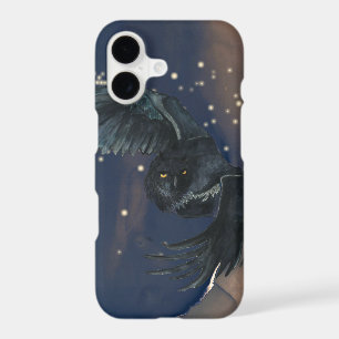 Flying Owl in the Night iPhone / iPad case