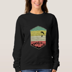 Flying Paraglider Paragliding Sweatshirt