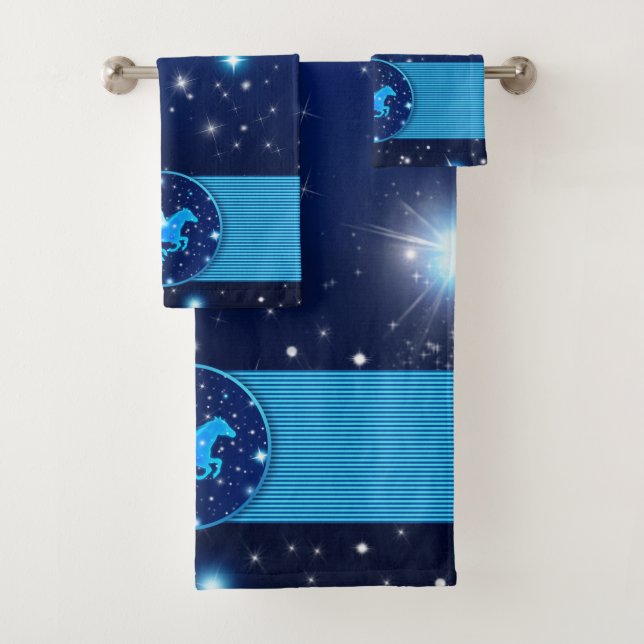 Flying Pegasus Bath Towel Set (Insitu)