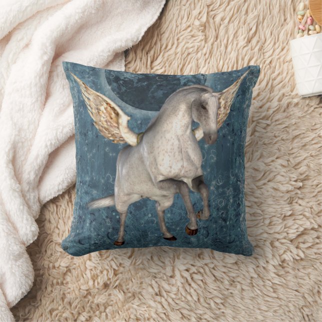 Flying Pegasus Horse Cushion (Blanket)