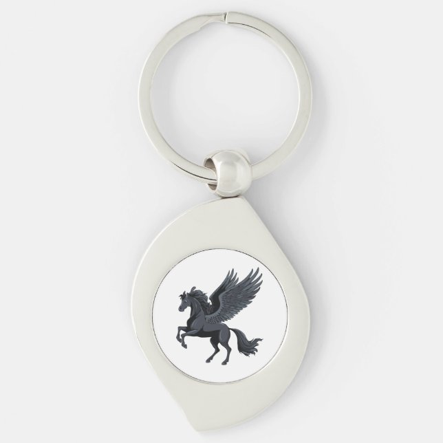 Flying pegasus key ring (Front)