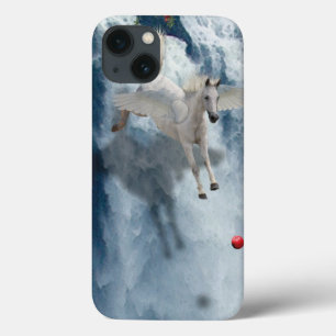 Flying Pegasus & Waterfall Fantasy Art Device Case