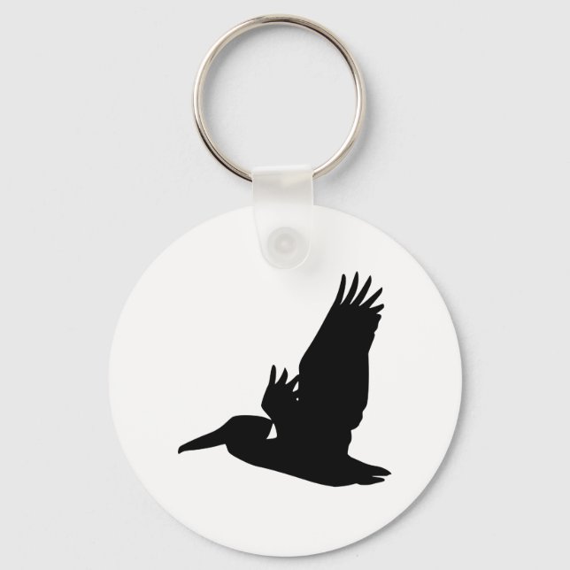 Flying Pelican Key Ring (Front)