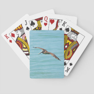 Flying Pelican Playing Cards