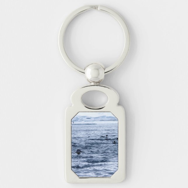 Flying penguin key ring (Front)