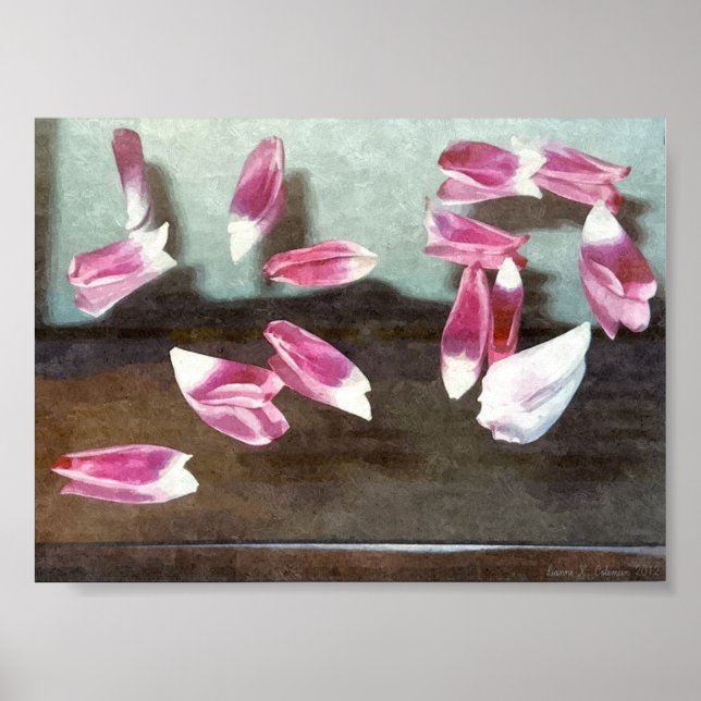 Flying Petals Poster (Front)