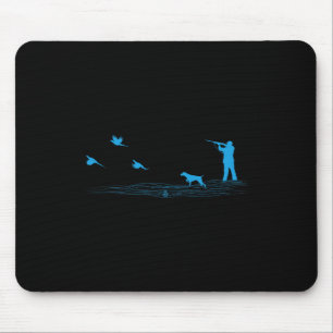 Flying Pheasant Graphic Upland Bird Hunter Dog Hun Mouse Pad