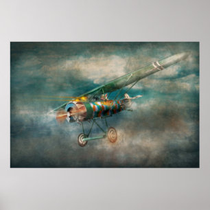 Flying Pig - Acts of a pig Poster