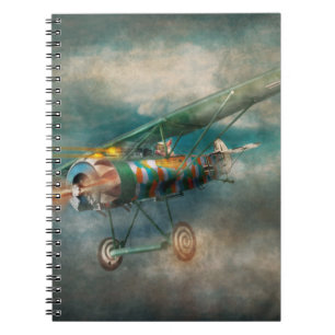 Flying Pig - Acts of a pig Spiral Notebook